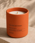 Bougie Un Été Riviera — NüDH, pot terracotta 160g
