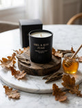 Bougie parfumée Miel et Bois Fumé - NÜDH